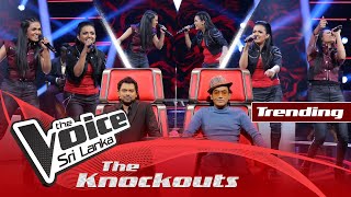 Tiney amp Nawanjana  Sriya Manamath ශ්‍රියා මනමත්වී  The Knockouts  The Voice Sri Lanka [upl. by Landel]