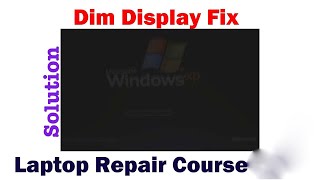 Laptop ka brightness kaise badhaye  kam kare  How to adjust brightness  Fix Dim Display Solution [upl. by Annael]