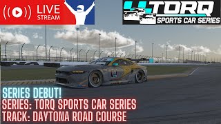 iRacing GT3 TORQ Sports Car Series at Daytona Road Course TORQ Sports Car Series debut  Vertical [upl. by Bael]