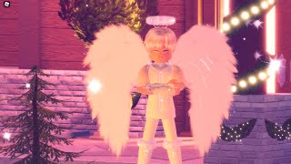 ALL Royale High Winter Accessories  NEW ANGEL HALO AND WINGS  Roblox Royale High [upl. by Nealson]