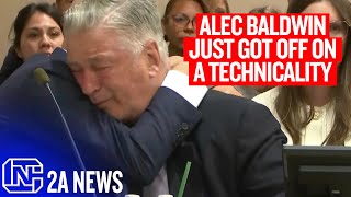 Alec Baldwin Just Got Off On A Technicality For The Rust Shooting amp Cant Be Tried Again [upl. by Airtina]