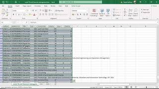 How to calculate h index in excel for bibliometric analysis [upl. by Asylem]