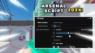 Roblox Arsenal Aimbot Script GUI KEYLESS NEW Best Script for Arsenal 2024 Pastebin [upl. by Alayne]