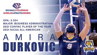 202122 CUNYAC ScholarAthlete of the Year Amira Durkovic Queensborough [upl. by Sellig]