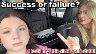 I Took My Little SISTER On A DATE Success or Failure [upl. by Westberg]