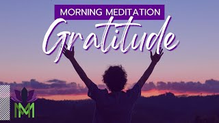 15 Minute Morning Gratitude Meditation  Mindful Movement [upl. by Anaicul]