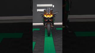 Kawasaki Ninja H2 😱 automobile rider shorts shortvideo subscribe [upl. by Ramsden]