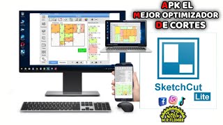 SketchCut Lite ¶ El Mejor Optimizador de Cortes de Tableros para Movil 📲 ✂️ ¶ Tutorial Como usarla [upl. by Yentnuoc89]