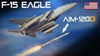 Long Range AMRAAM  How Good Is The Aim120D   Digital Combat Simulator  F15 Eagle [upl. by Notgnirra]