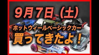 【速報】９月７日 ホットウィール 購入品動画！！ [upl. by Allebasi299]