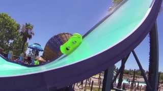 Waterworld Concord Halfpipe crash wipeout [upl. by Annovaj]