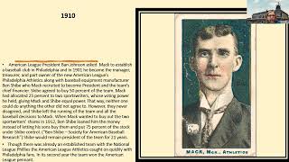 Digital Discussion Connie Mack Baseball Legend [upl. by Tamaru]