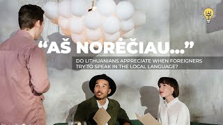 What Lithuanians Think Of Foreigners Learning Their Language [upl. by Nora]