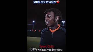 2023 Div 2 Vibes 5iveguysfc football fyp goku gojo [upl. by Nessie]