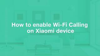 How to Setup WiFi Calling on your Xiaomi Smartphone  Reliance Jio [upl. by Gnart]