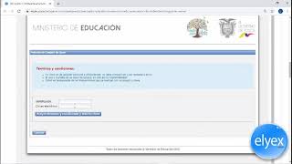 Recuperar Contraseña educarecuador plataforma servicios Ministerio de Educación docentes gobec www [upl. by Massie]