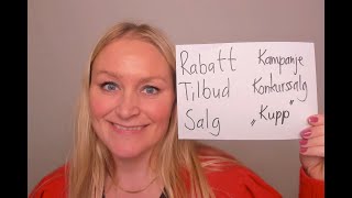 Video 1095 Rabatt tilbud salg kampanje kupp [upl. by Mcdougall]