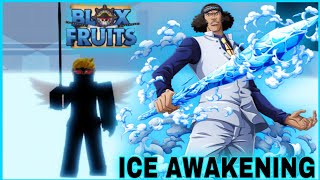 UNLOCK ALL ICE AWAKENING SKILL  SHOWCASE IN BLOX FRUITS  PART 22 [upl. by Nnaeirelav931]