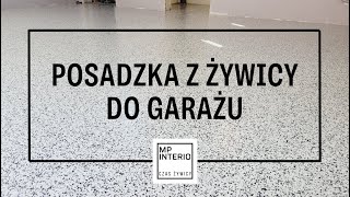 Doskonała żywiczna posadzka do Twojego garażu Żadnych fug i łaczeń [upl. by Ynelram]