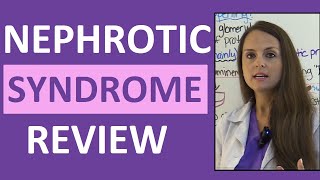 Nephrotic Syndrome Nursing NCLEX Lecture on Pathophysiology Treatment in Children Pediatric [upl. by Pansie]