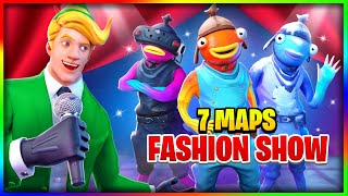 👗 best 7 FASHION SHOW maps in Fortnite CREATIVE 20  fortnite fashion show code 2023 👠 [upl. by Reltuc]