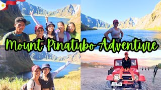 Filipina First Hiking Experience in Mount Pinatubo Zambales Philippines  ASMR Sound of Nature [upl. by Sicnarf787]