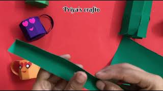 priyas crafto Design paper cup crafting diy youtube shots papercraft [upl. by Errised598]