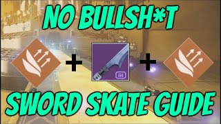 PATCHED Destiny 2  No Bullsht Sword Skate Guide Destiny 2 Speedrunning [upl. by Zined991]