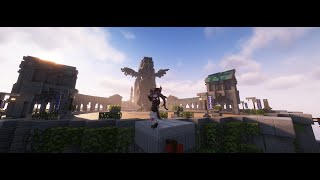 Mondstadt in Minecraft  Minecraft Genshin Impact map [upl. by Rihaz]