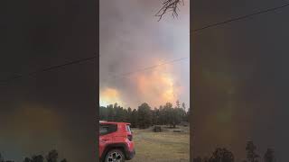 not information wildfire Ruidoso June 17th 2024 [upl. by Griffin]