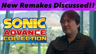 Takashi Iizuka Discusses REMAKING Sonic Advance 12amp 3 👀 [upl. by Yrram]