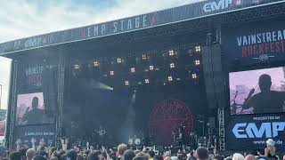 Bury Tomorrow  Choke live  Vainstream Rockfest 2024 [upl. by Nivek]