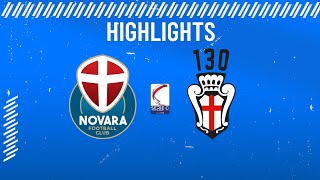 NovaraPro Vercelli 01  24 giornata  Serie C  Highlights [upl. by Marsiella767]