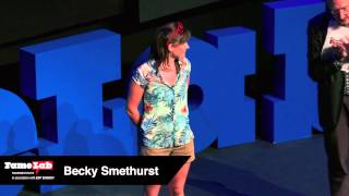 A holiday to Andromeda  Becky Smethurst FameLab 2014 UK Final [upl. by Nayllij]