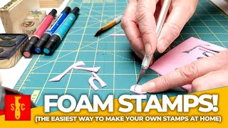 Making Foam Rubber Stamps [upl. by Eversole]