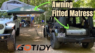 Excellent Car Awning amp Fitted Mattress From GoTidy [upl. by Tremann]