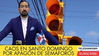 Caos en Santo Domingo por apagón de semáforos [upl. by Adoc]