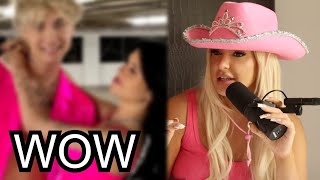 Tana Mongeau Reacts to Nessa Barrett amp Jaden Hossler being CANCELLED for their relationship [upl. by Medea]