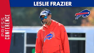 Leslie Frazier “We’ve Got To Go Out and Let The Chips Fall Where They May“  Buffalo Bills [upl. by Adekam]