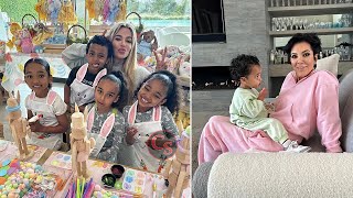 Inside The Kardashian Jenner Family’s 2024 Easter Celebration with Kids [upl. by Sylram]