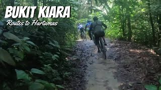 Fastest Routes to Hartamas  Bukit Kiara Mountain Biking Trails [upl. by Hanahsuar]