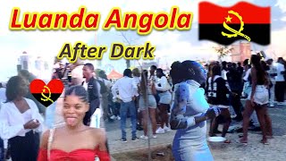 Luanda Angola 2023 After Dark Intense Africa Travel Vlog [upl. by Fenner]