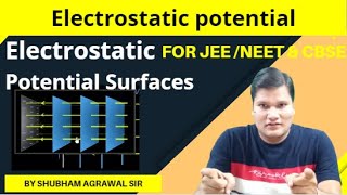 Equipotential Surface amp Relation bw Electric field ampPotential  NEET 2024  Shubham agarwal [upl. by Nelan147]