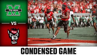 Marshall vs NC State Condensed Game  2023 ACC Football [upl. by Brana]