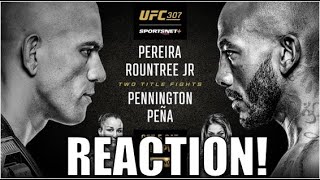 UFC 307 Reaction And Breakdown [upl. by Lin]