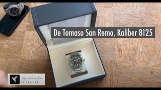 Die beste Taucheruhr unter 300 Euro  De Tomaso San Remo was braucht man mehr Deutscher Test [upl. by Nussbaum36]