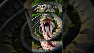 Anacondas Sneaky Snack in the Forestshortvideo youtubeshorts shortfeed shorts shots [upl. by Rebeh]