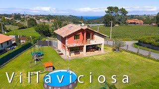 V E N D I D A  Tu chalet junto al mar en Asturias Vive a 7 minutos de playa España Villaviciosa [upl. by Nimoynib470]