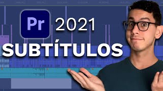 Cómo Poner SUBTÍTULOS en Premiere Pro Tutorial [upl. by Aikin531]