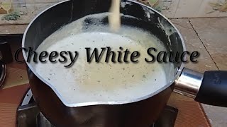 White Sauce Recipe  Homemade Bechamel Sauce With Cheese Also known as Mornay Sauce [upl. by Notnyw]